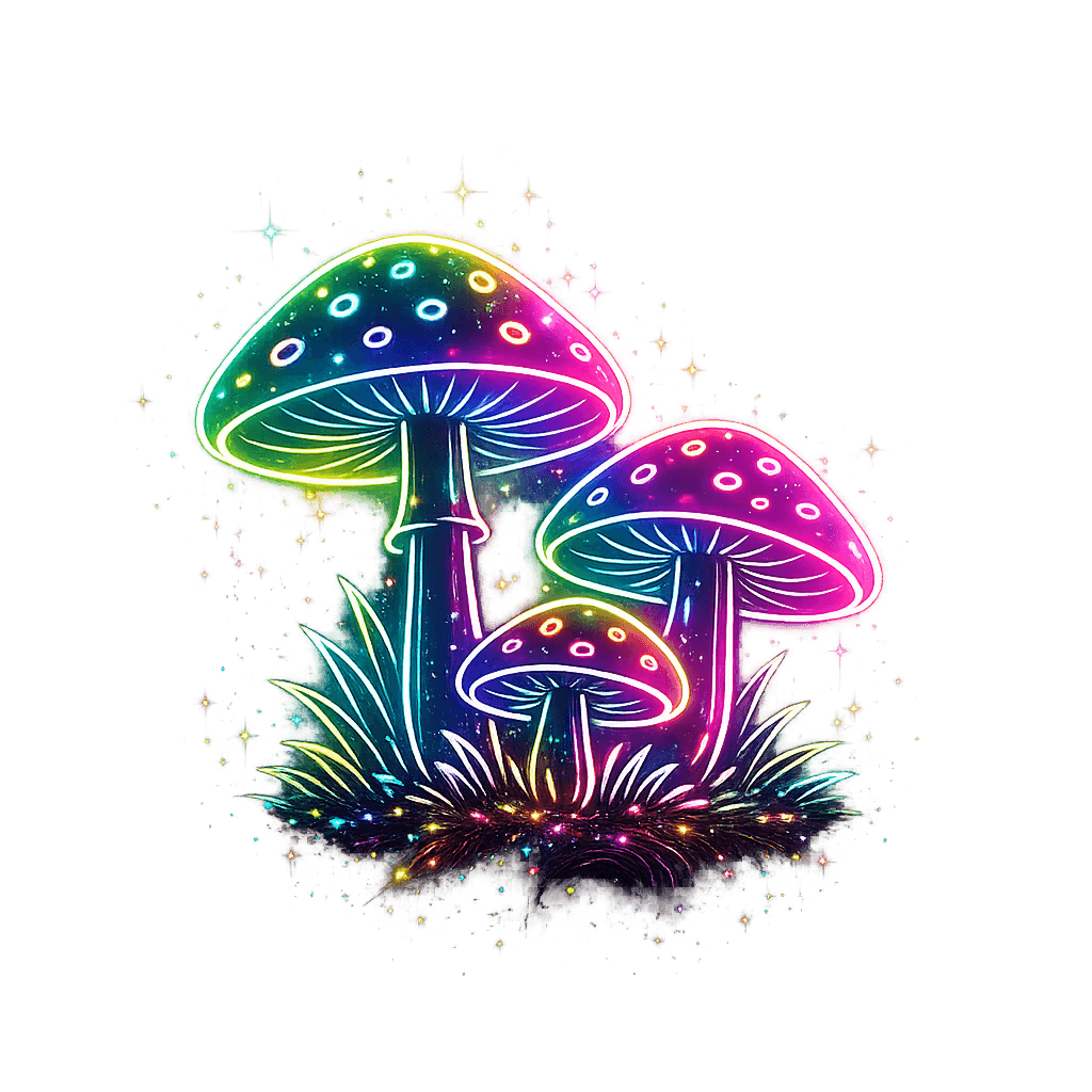 Bioluminescent mushroom — FungiCode.io